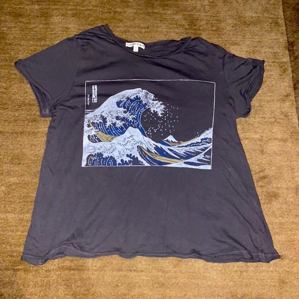 Future State From Urban Outfitters Size Medium Wave Shirt